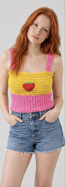 Summer Strawberry Top