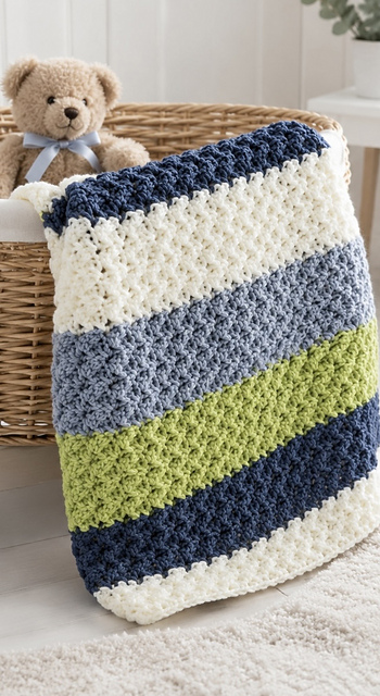 Winter Bobble Blanket