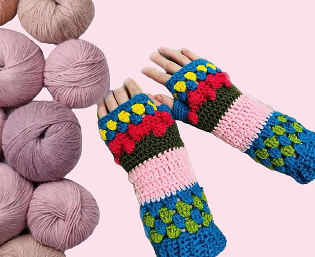 Funky Fingerless Gloves