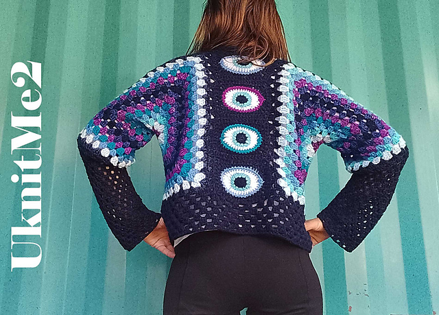 Hexagon Cardigan Third Eye