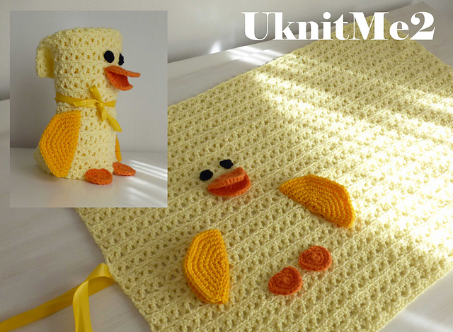 Rolled Duck Blanket