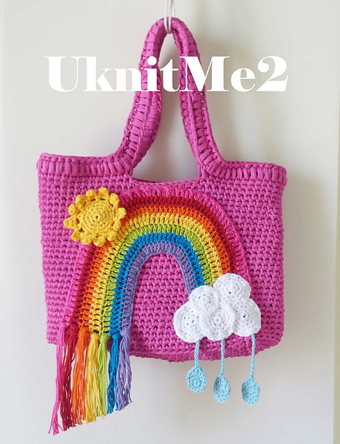 Rainbow Applique/ Wall Hang