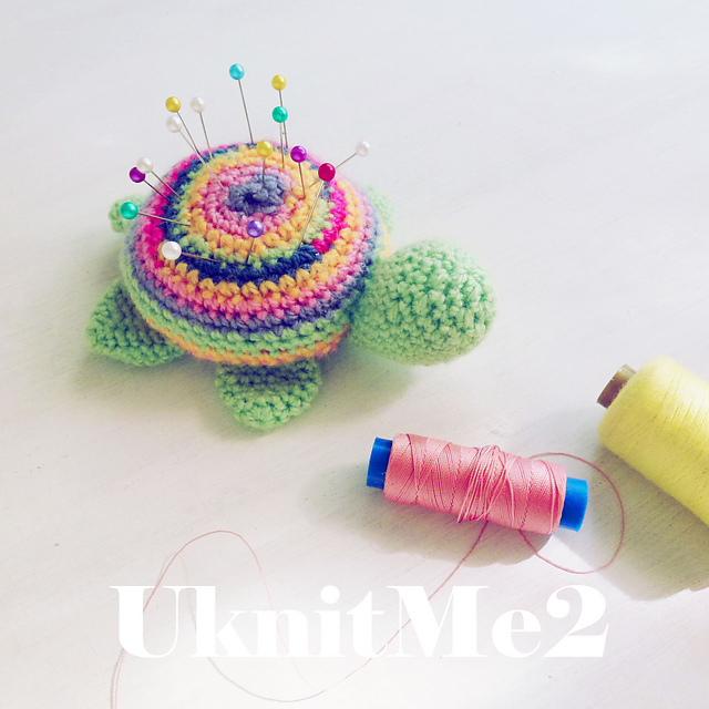 Turtle Amigurumi Mobile & Pincushion