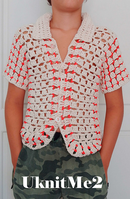 Kids Shirt Granny Button Up
