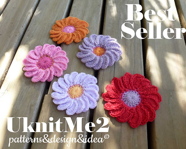 Gerbera 3D Flower