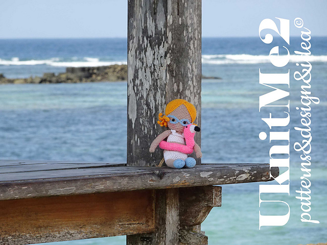 Doll Amigurumi Swimming Girl