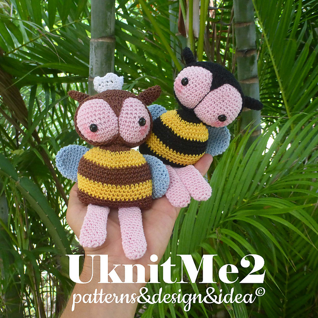 Amigurumi Bee