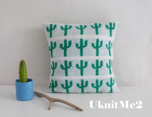 Cactus Tapestry Pillow/Wall Hang