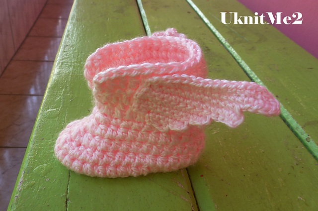 Baby Booties Angel Slippers