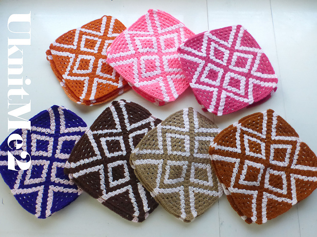 Granny Square Carisma Blanket Tapestry Motif