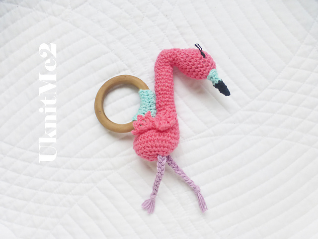 Flamingo Teether
