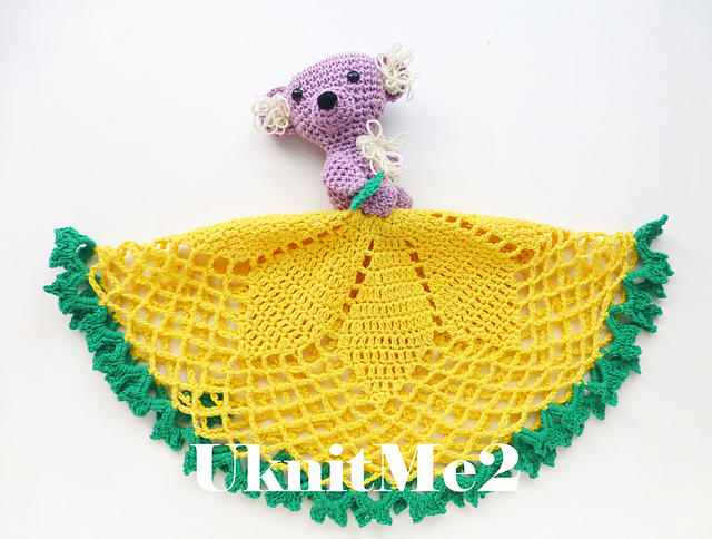 Security Blanket Koala amigurumi