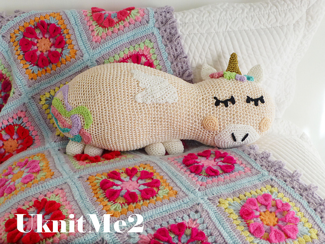 Unicorn Pillow Amigurumi