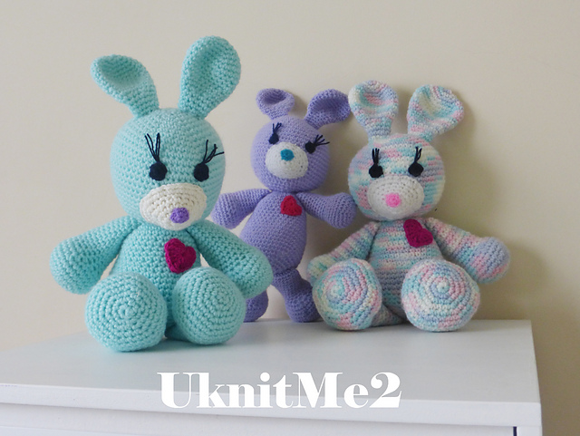 Rabbit Amigurumi Easter Toy