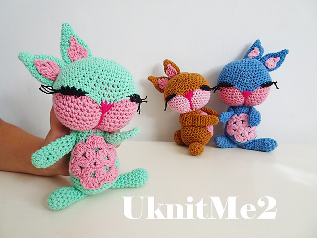 Bunny Amigurumi Easter Rabbits
