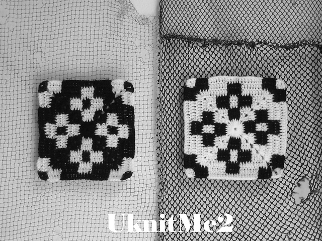 Granny square Blanket Tapestry Tribe motif