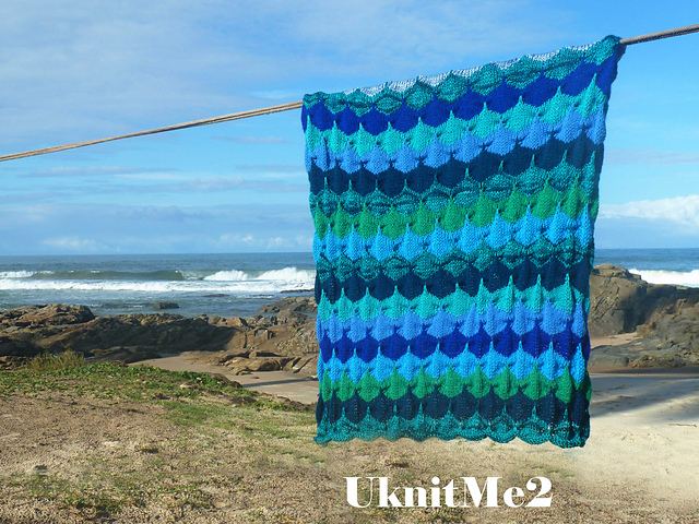 Mermaid Blanket afghan