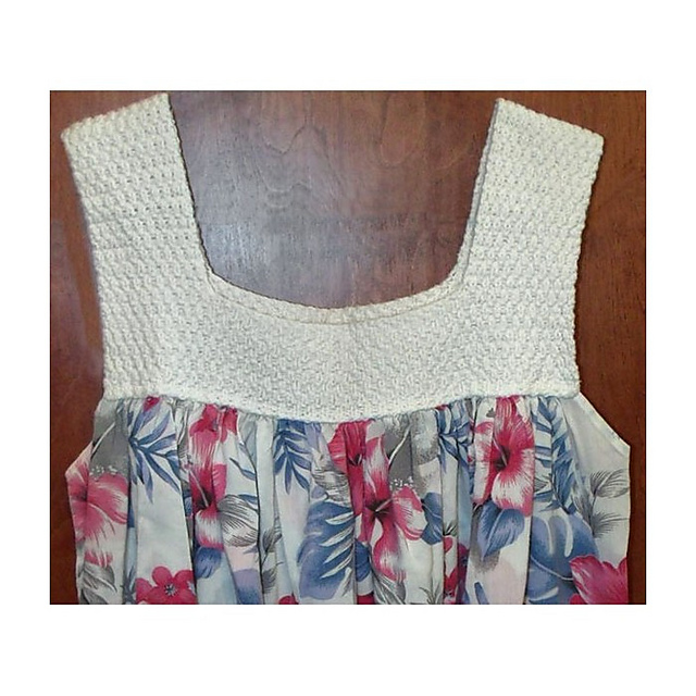 Knitted Sundress Yoke