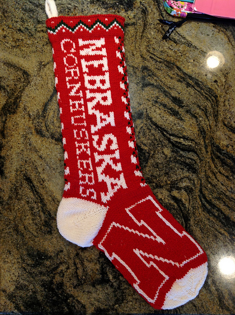 University of Nebraska Christmas Stocking Kit