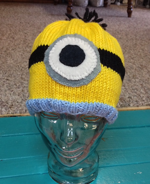 Minion Hat with Wool Felt