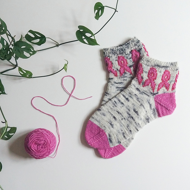 Pink Ribbon socks