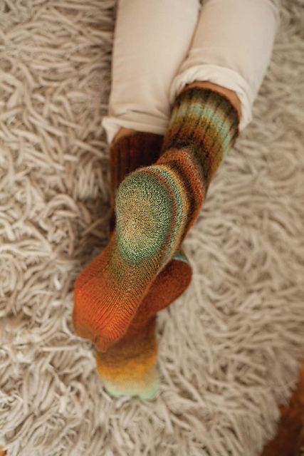 Heel-Up Socks