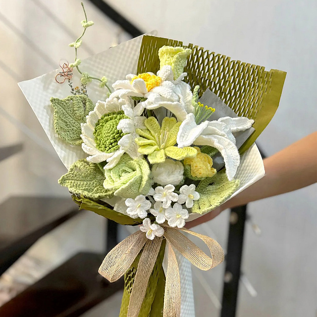 9 in 1 Gerbera Jamesonii Flower Bouquet