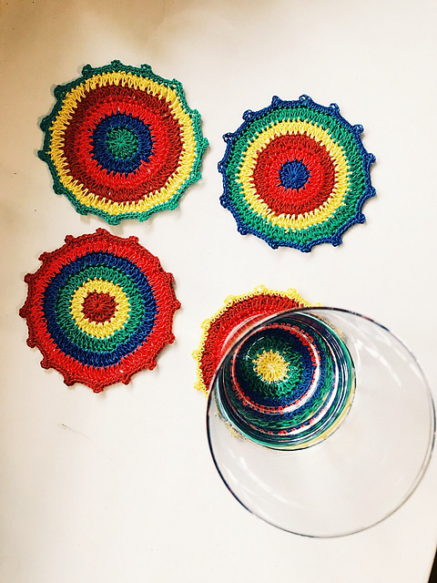 Coasters: Pride, Portugal, Finland, Iceland.