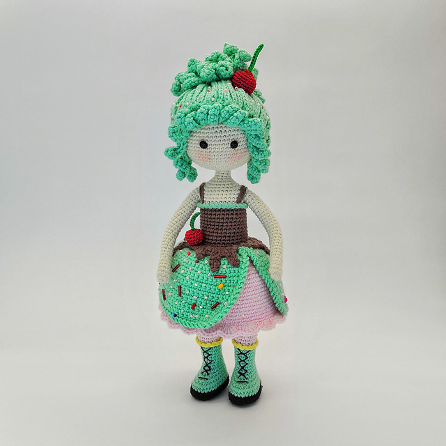 Chocolate cake doll