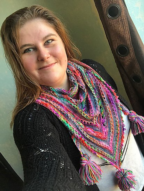 Brain Space Shawl