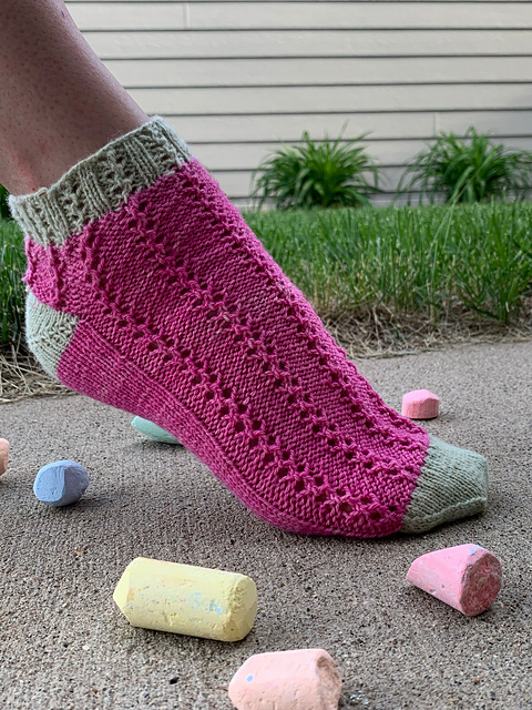 Sidewalk Squiggles Socks