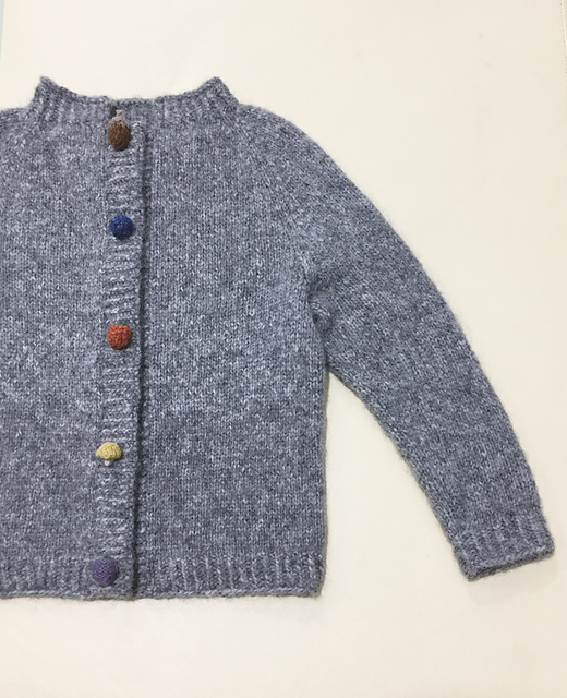 Forest two-way cardigan