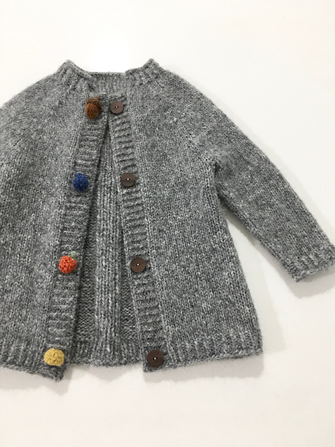 Forest two-way cardigan : Tunic type