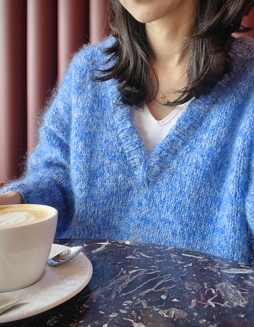 45R ニット（ブルー） 45R ニット（ブルー）