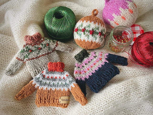Sweater Ornaments