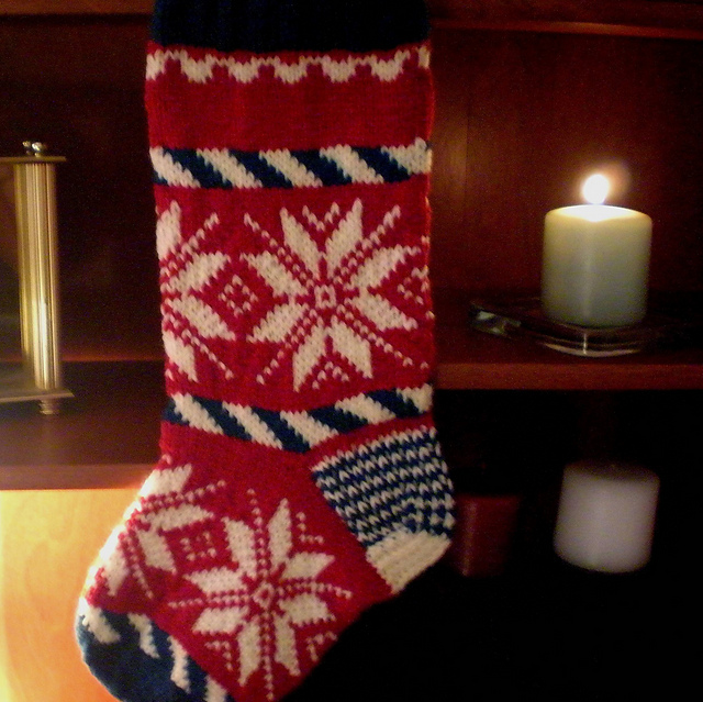 Holiday Flurries Stocking
