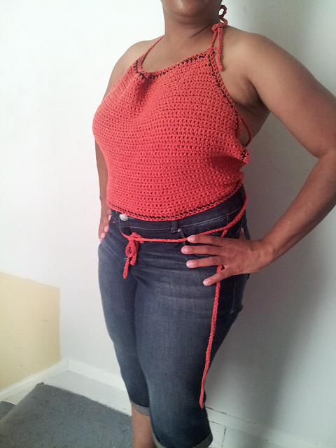 Triangle Halter Top Pattern Ravelry: Triangle Halter Top pattern by Craftymom_Phoebe