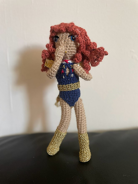 Chappell Roan Crochet Doll