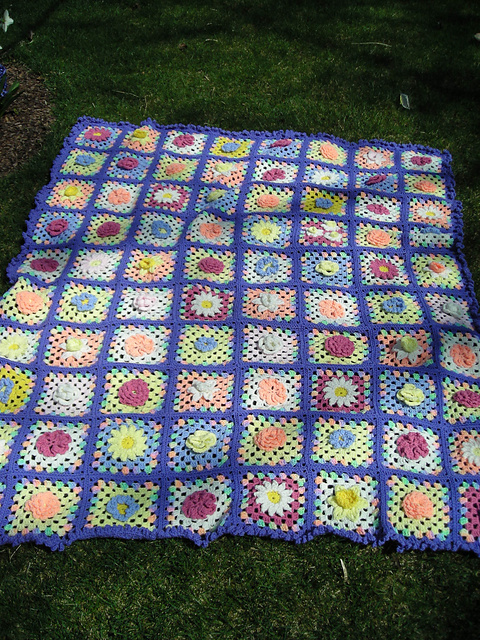 Sampler (granny square afghan)