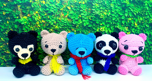 All CuteBaby Bear Amigurumi