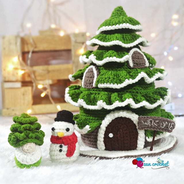 Winter Fairy House