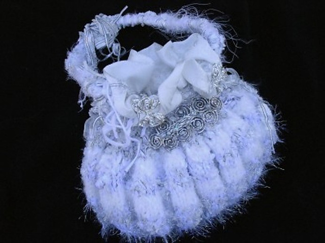 KNIT PARISIAN TROUSSEAU TOTE