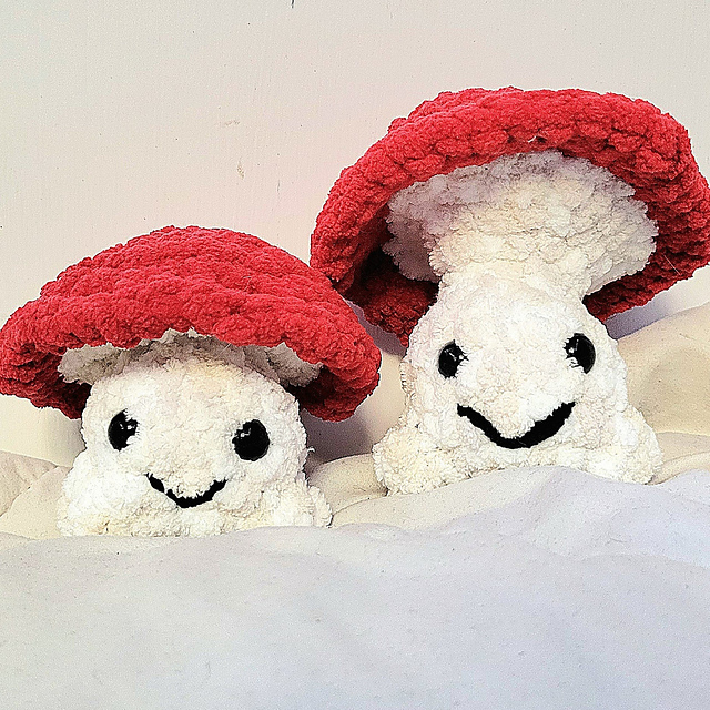 growing mushroom