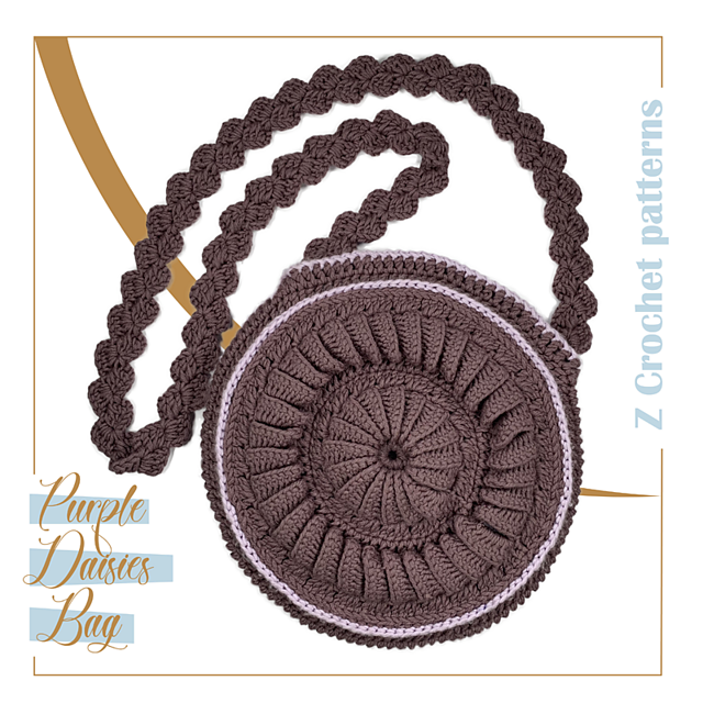 Purple Daisies Bag
