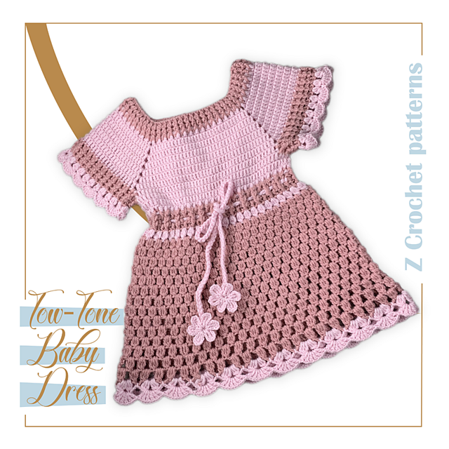Tow-tone Baby Dress