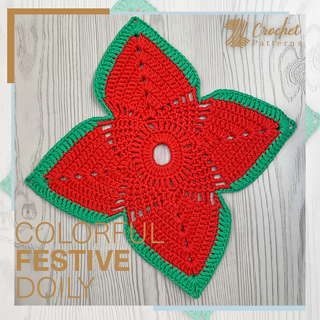 Colorful Festive Doily