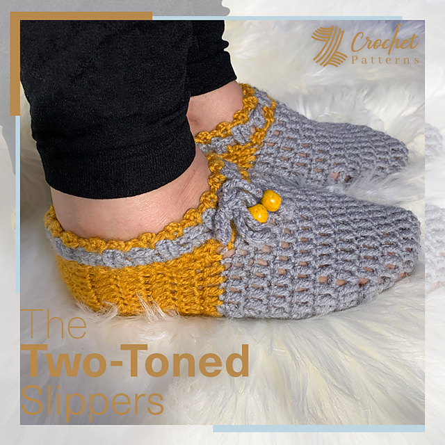 Two-Toned Slippers