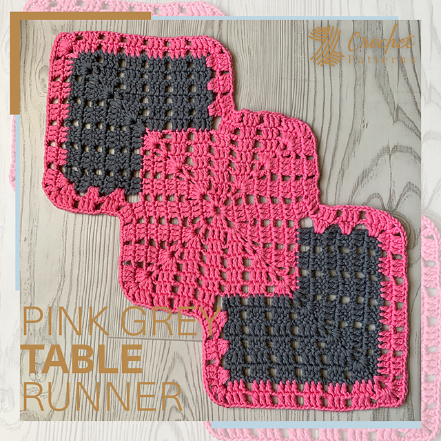Grey Table Runner