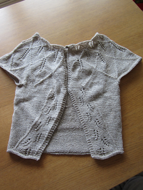 Summer Leaf cardigan