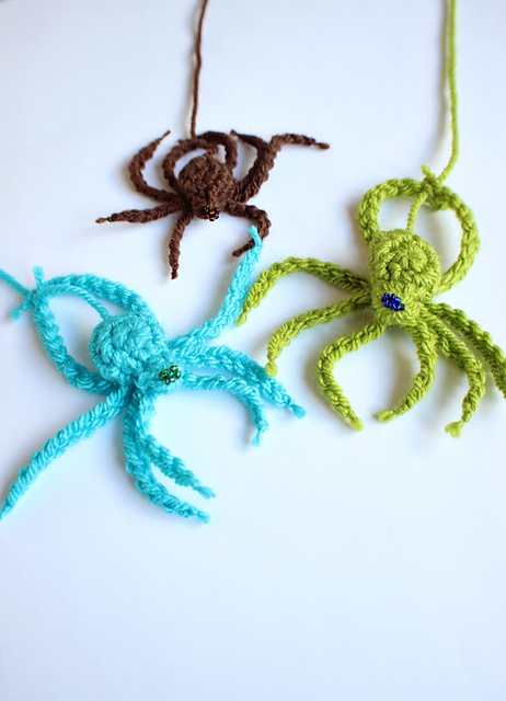 Crochet House Spider